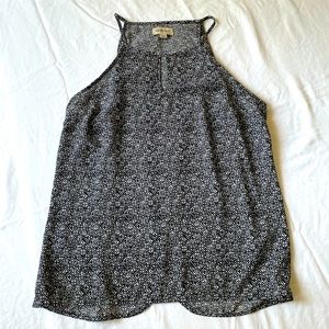 Smart Set Patterned Sleeveless Top